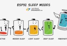 Tutorial - ESP32 Sleep Modes - Modem Sleep, Light Sleep, Deep Sleep, Hibernation & Their Power Consumption