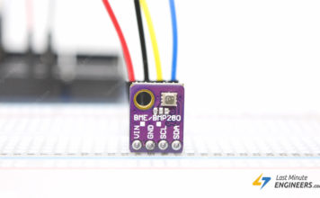 Arduino Tutorial For Interfacing BME280 Temperature Humidity Barometric Pressure Sensor