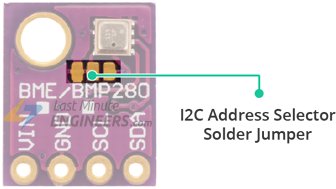 BME280 Module I2C Address Selector Solder Jumper